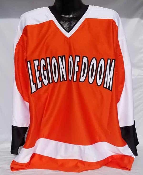 John LeClair-Eric Lindros-Mikael Renberg Triple Signed Jersey - Legion of  Doom Custom